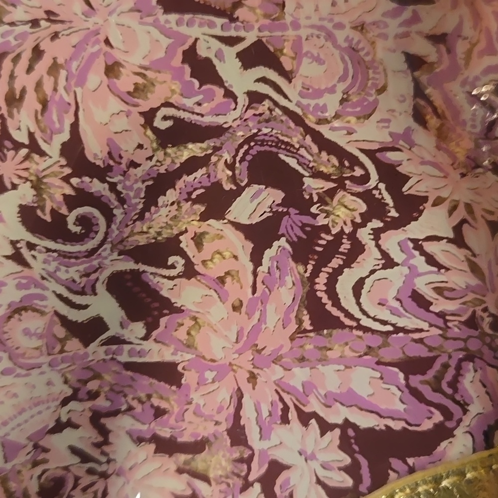 Lilly Pulitzer Mulberry Wild Ride Zipper Travel Pouch/Clutch - Picture 3 of 10